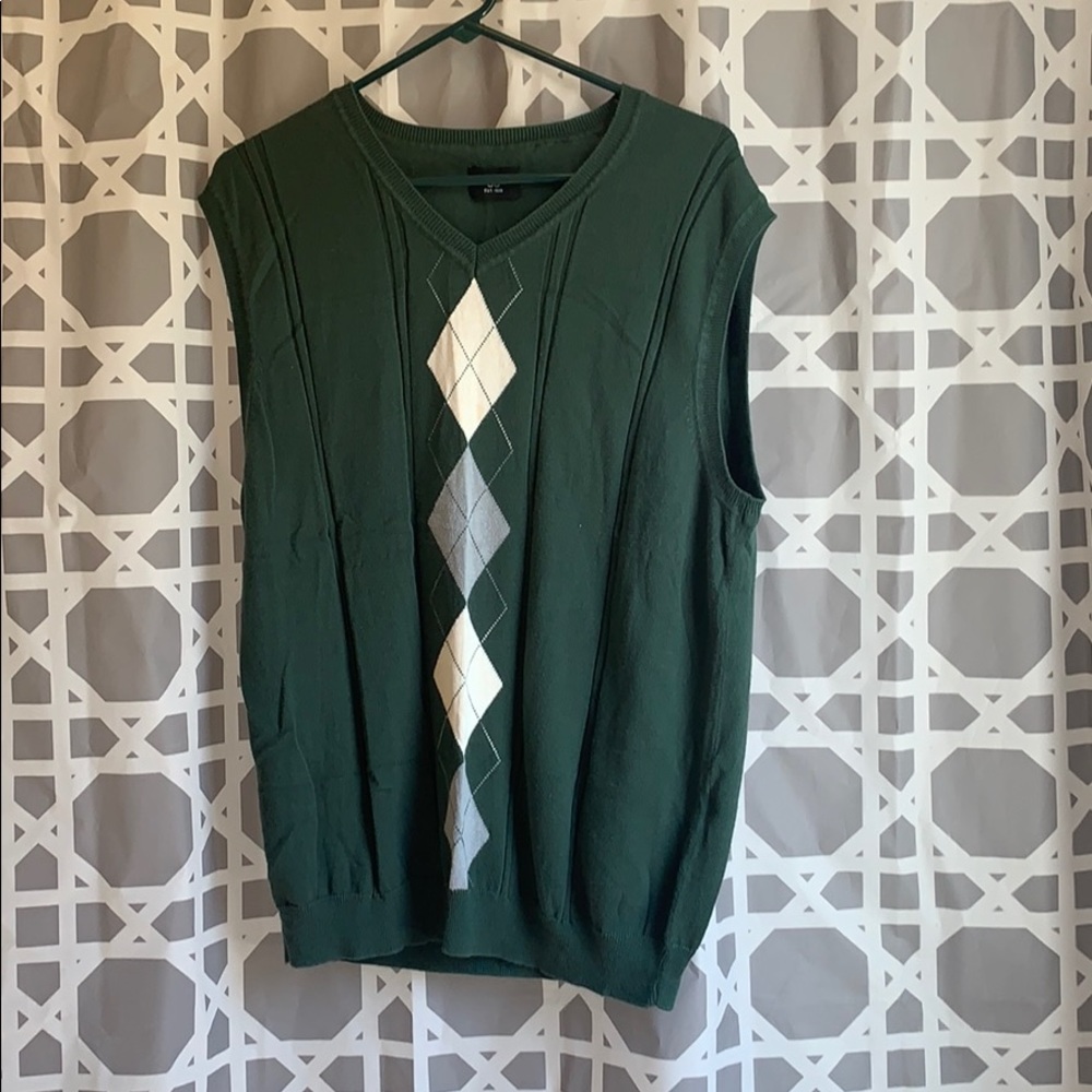 Green Haggar sweater